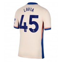 Fotbalové Dres Chelsea Romeo Lavia #45 Venkovní 2024-25 Krátký Rukáv